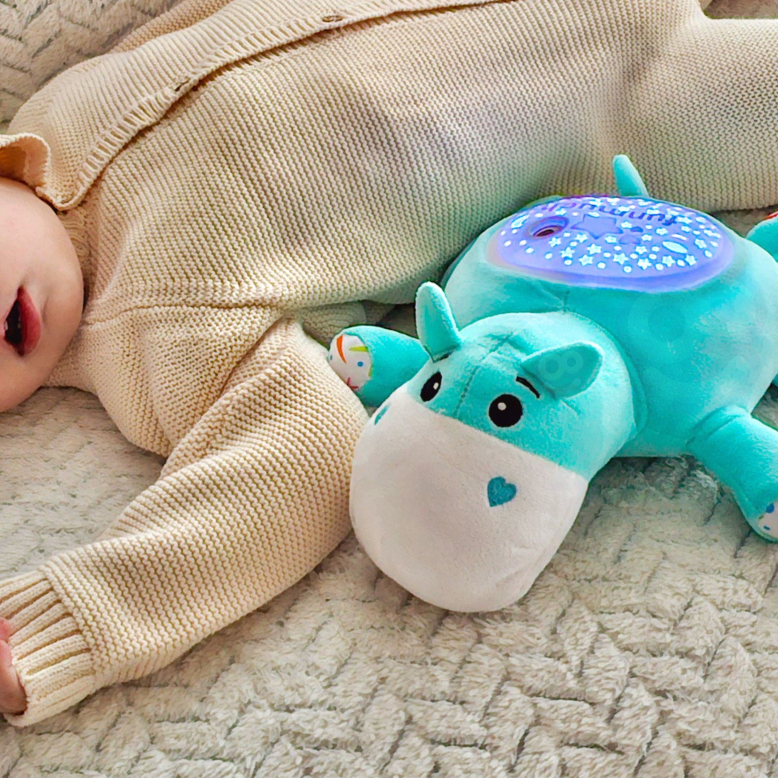 WOOPIE BABY Przytulanka Projektor 2w1 Usypiacz Hipopotam