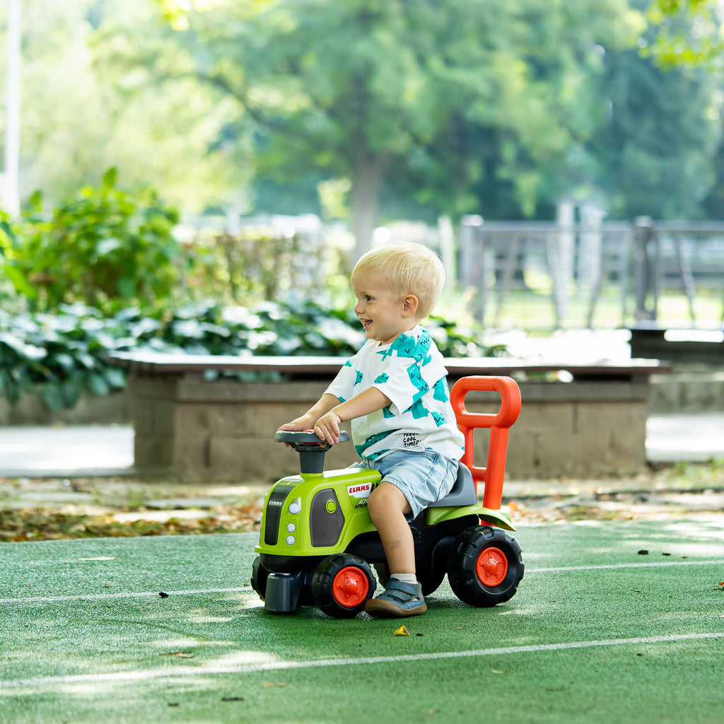 FALK Jeździk Traktor Pchacz Baby Claas Arion 470 z Klaksonem