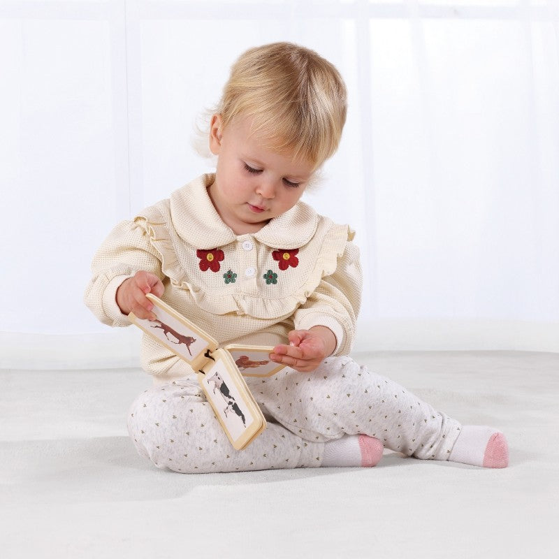 WOOPIE GREEN Box Pudełko XXL Montessori Edukacyjne 6w1 Sensoryczne 7-8 Miesięcy 26el. FSC