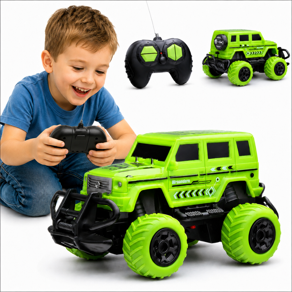 WOOPIE Samochód Zdalnie Sterowany RC Jeep Cross-Country LED