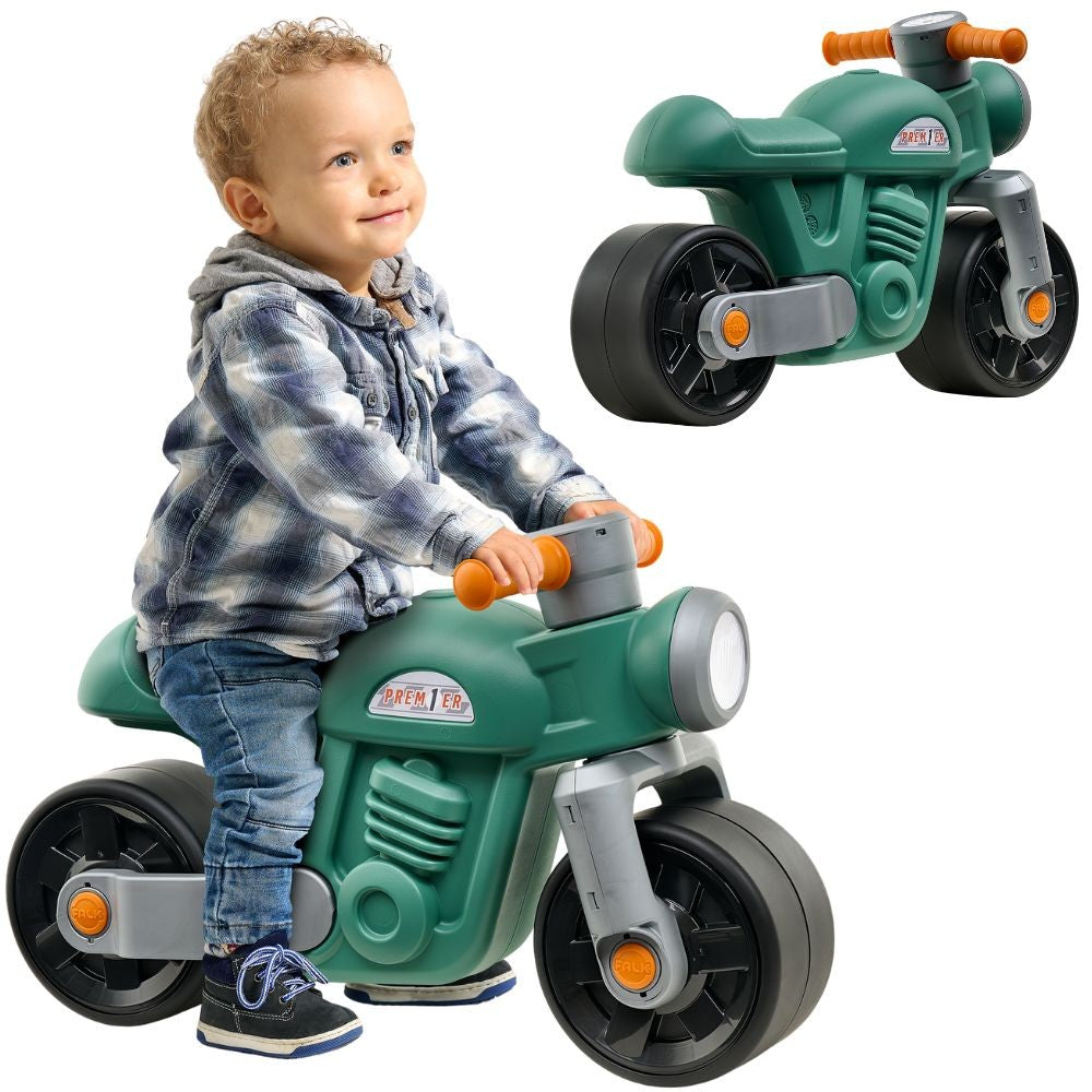 FALK Jeździk Motorek Moto Premier Vintage Zielony od 1-3 Lat