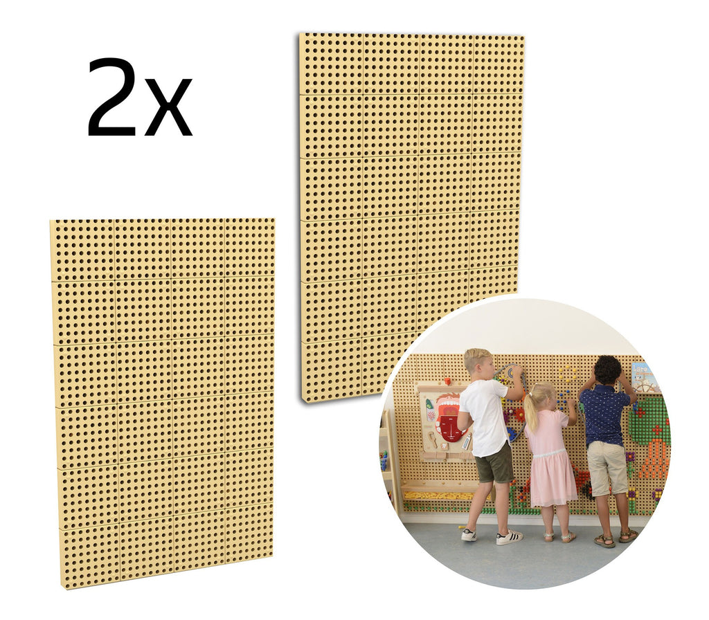 MASTERKIDZ Panele Montażowe STEM 2x 120x80 cm + Akcesoria Zestaw XXL