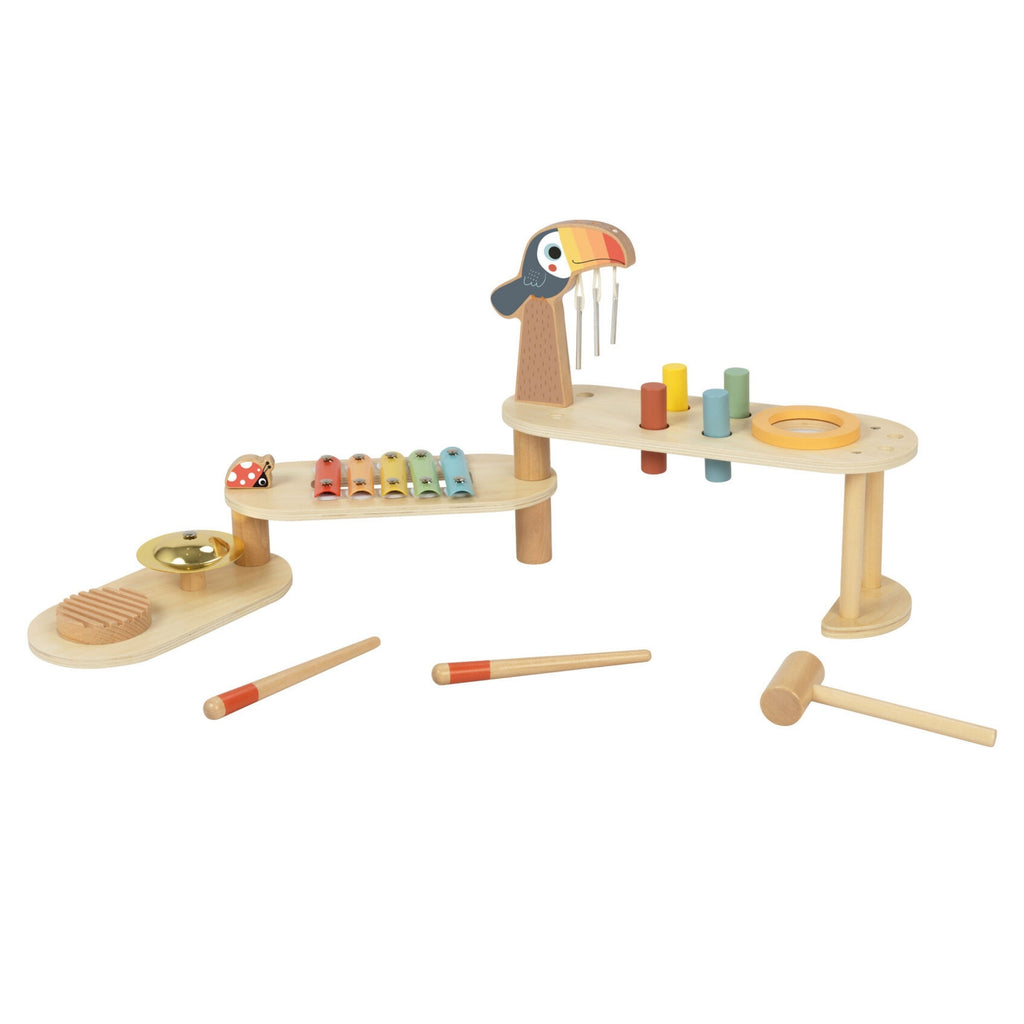 TOOKY TOY Edukacyjny Stolik Muzyczny -Tukan