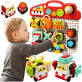 WOOPIE BABY Montessori Tablica Manipulacyjna Kolorowy Panel Aktywności