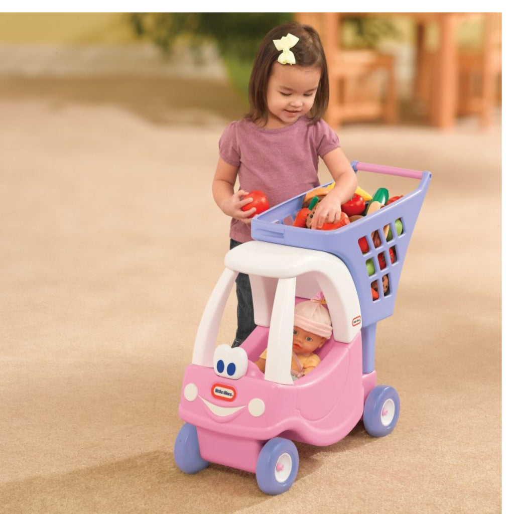 Wózek na zakupy dla dzieci Cozy Coupe  Little Tikes różowy