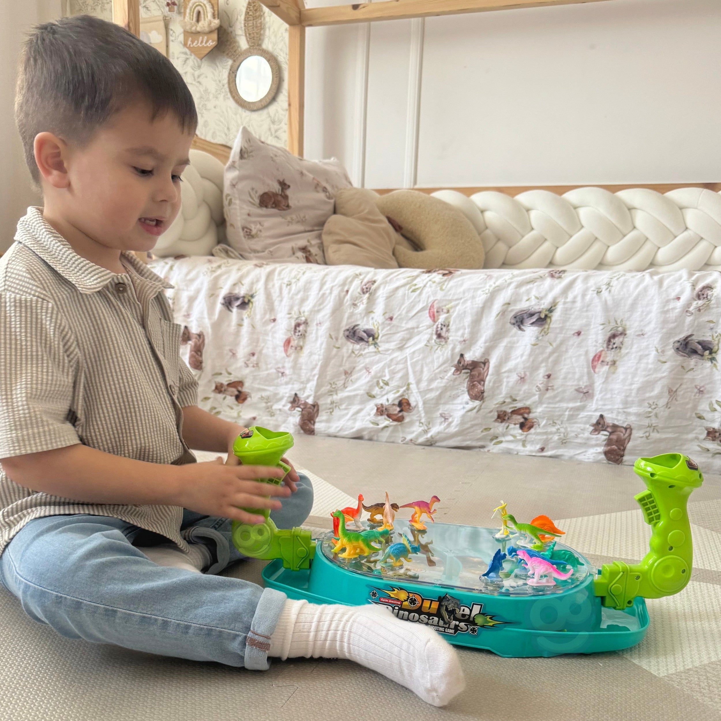 WOOPIE Bitwa Dinozaurów Gra Zręcznościowa Strzelanka