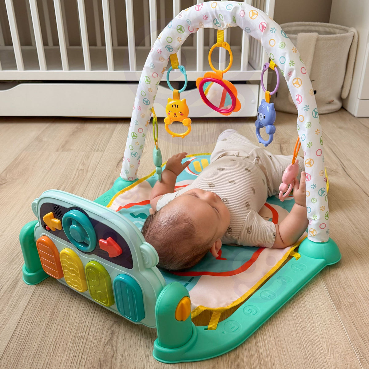 WOOPIE BABY Interaktywna Mata Edukacyjna z Pianinkiem 10el. Dźwięki
