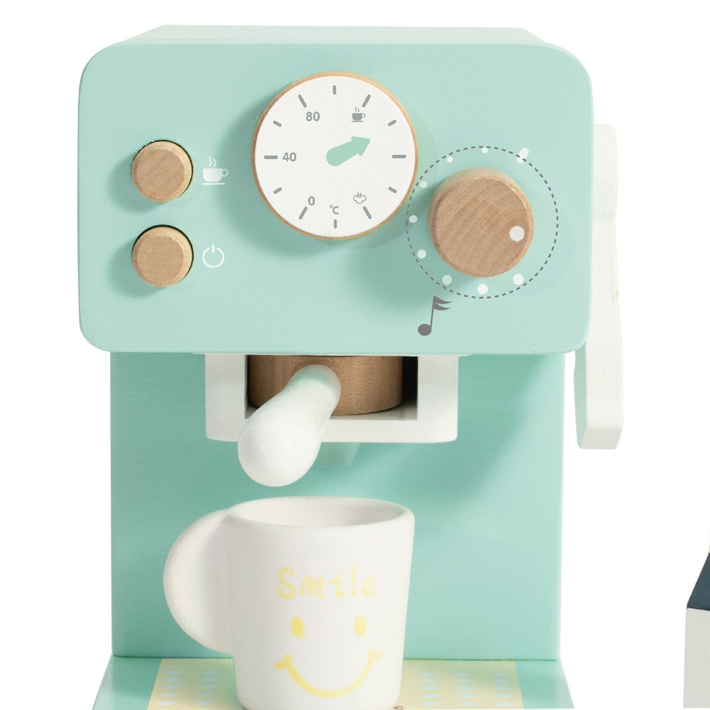Classic World Drewniany Ekspres do Kawy dla Dzieci - Mały Barista