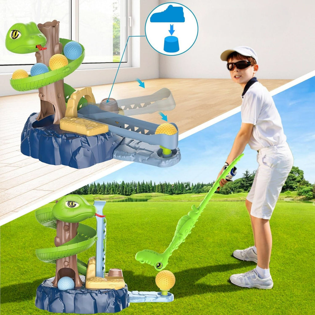 WOOPIE Gra Zręcznościowa Mini Golf SNAKE GOLF