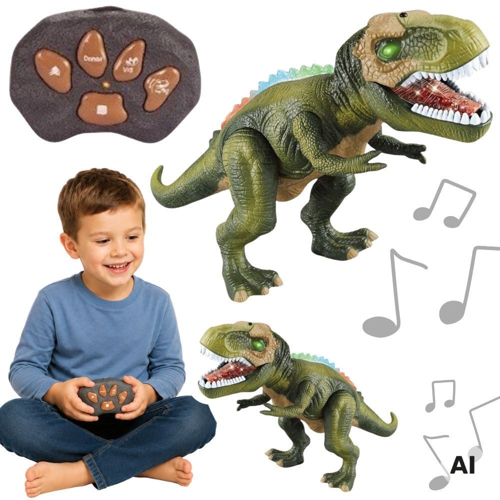 WOOPIE Dinozaur Zdalnie Sterowany RC Robot T-Rex