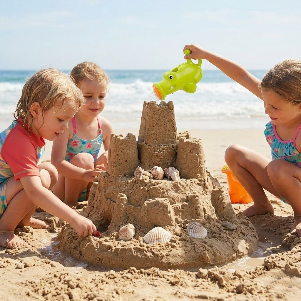 WOOPIE Zabawka do Kąpieli Konewka na Wodę na Plażę Krokodylek