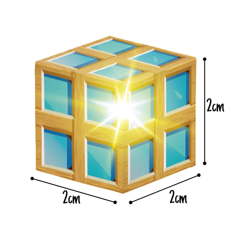 Woopie Klocki Magnetyczne Kostki 54 el Montessori Ocean Układanka Gra 3D