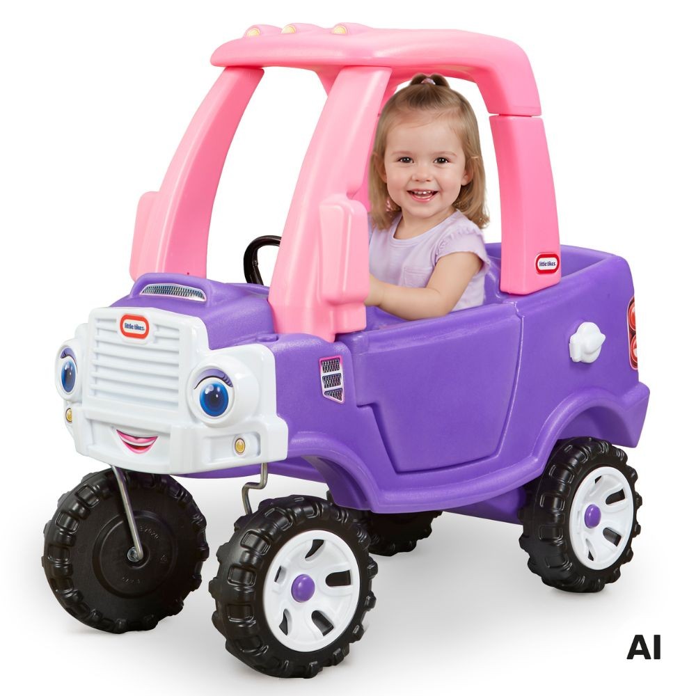 Little Tikes Cozy Truck Jeździk Samochód Terenowy Różowo-Fioletowy dla Dzieci Cozy Truck