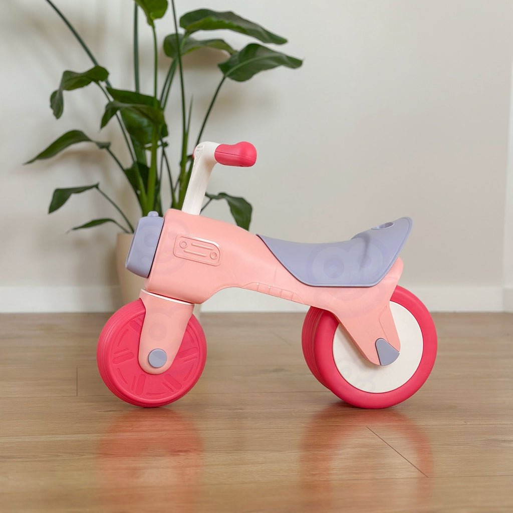 WOOPIE  BABY Rowerek Biegowy Jeździk Dźwięk 18m+ Różowy