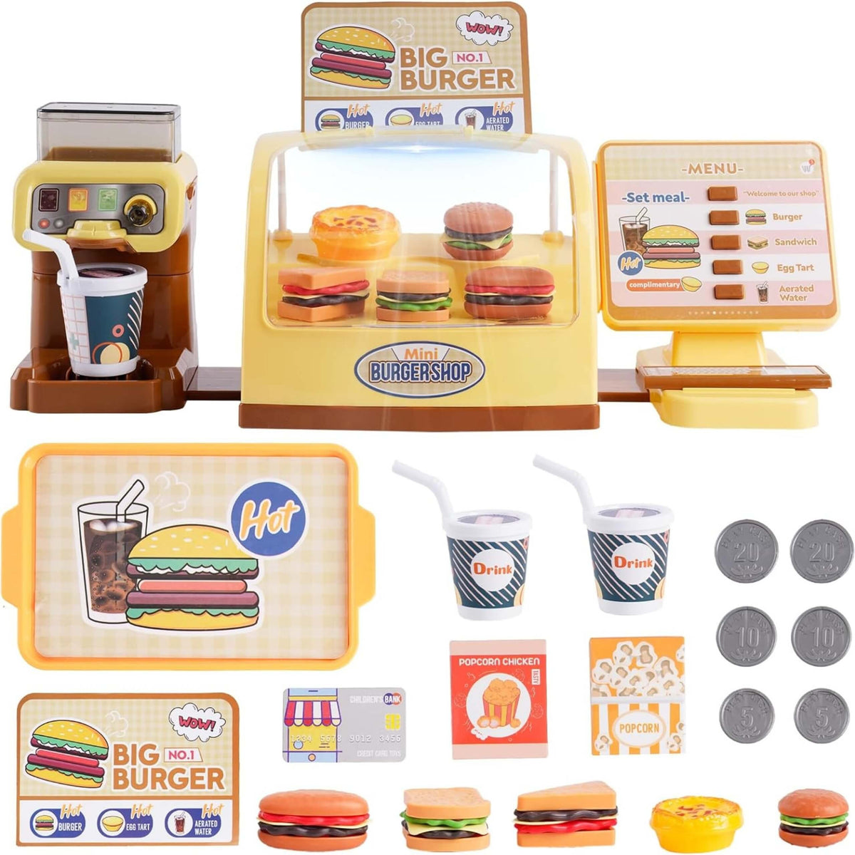WOOPIE Sklep Restauracja Fast Food Burger Shop "BIG BURGER"