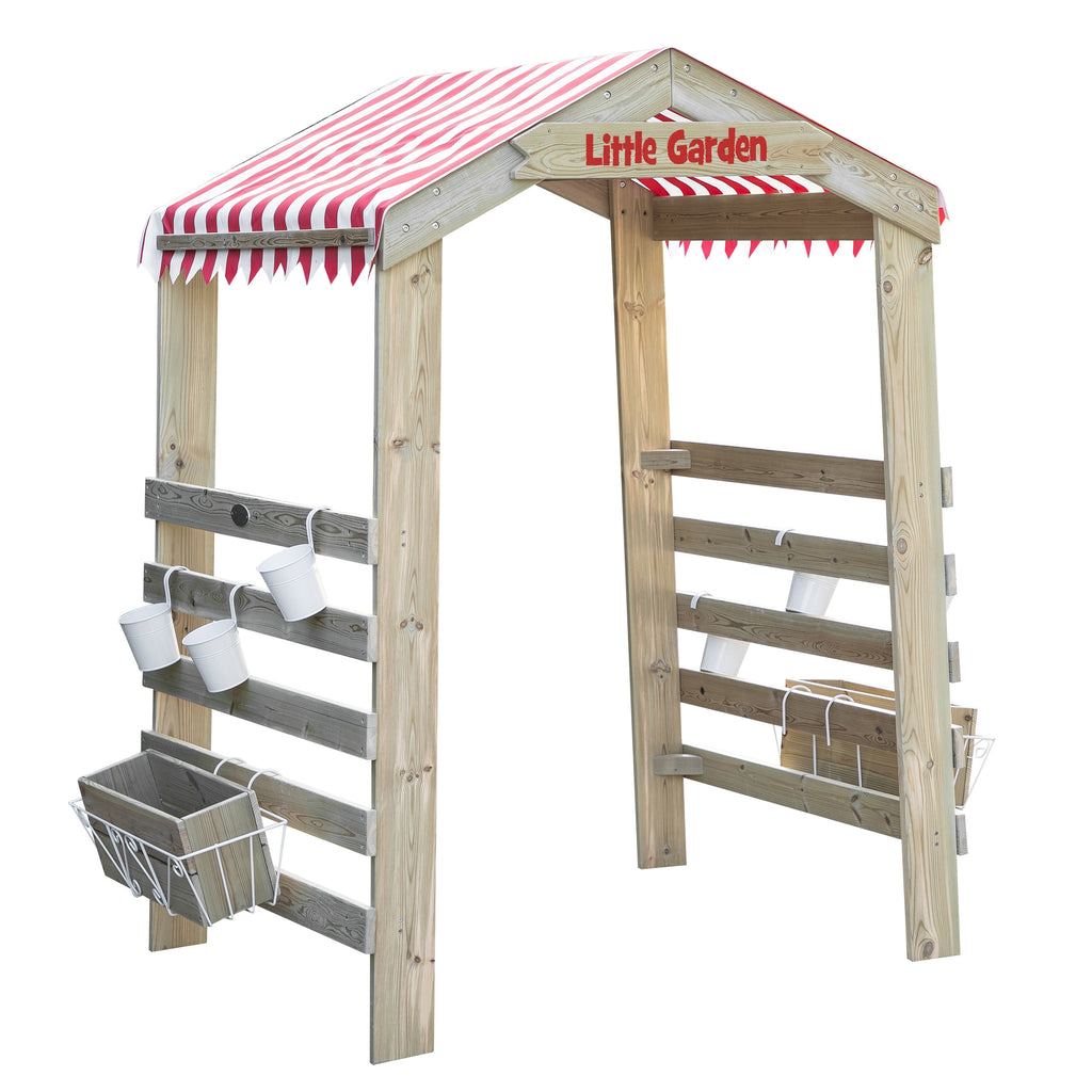 CLASSIC WORLD EDU Drewniana Brama Ogrodowa Pergola Kwietnik