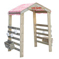 CLASSIC WORLD EDU Drewniana Brama Ogrodowa Pergola Kwietnik