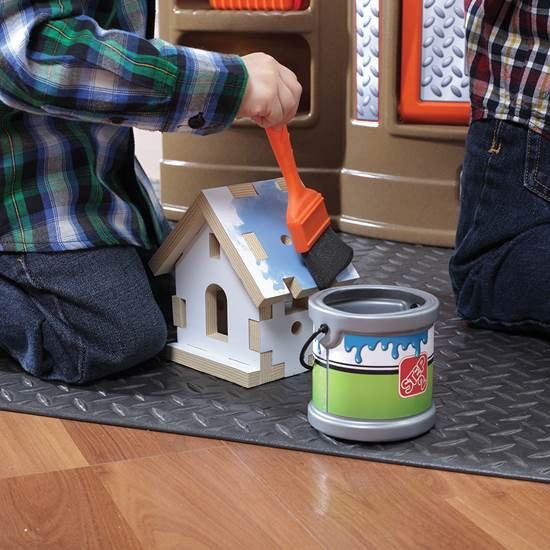 STEP2 Duży Warsztat dla Dzieci Kącik majsterkowicza Światlo + 45 Akcesoria