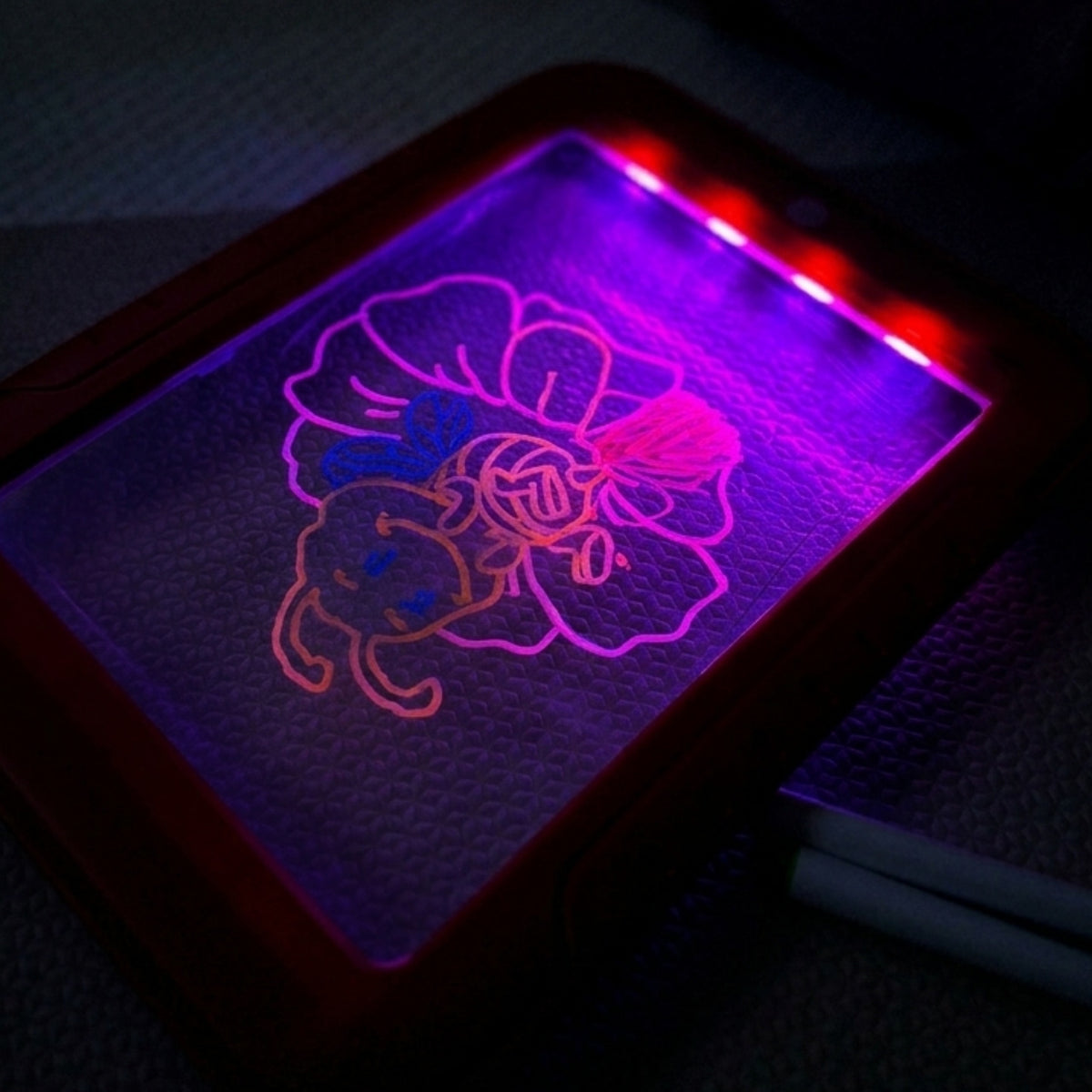 WOOPIE Magiczny Tablet Graficzny do Rysowania Neonowe Kolory