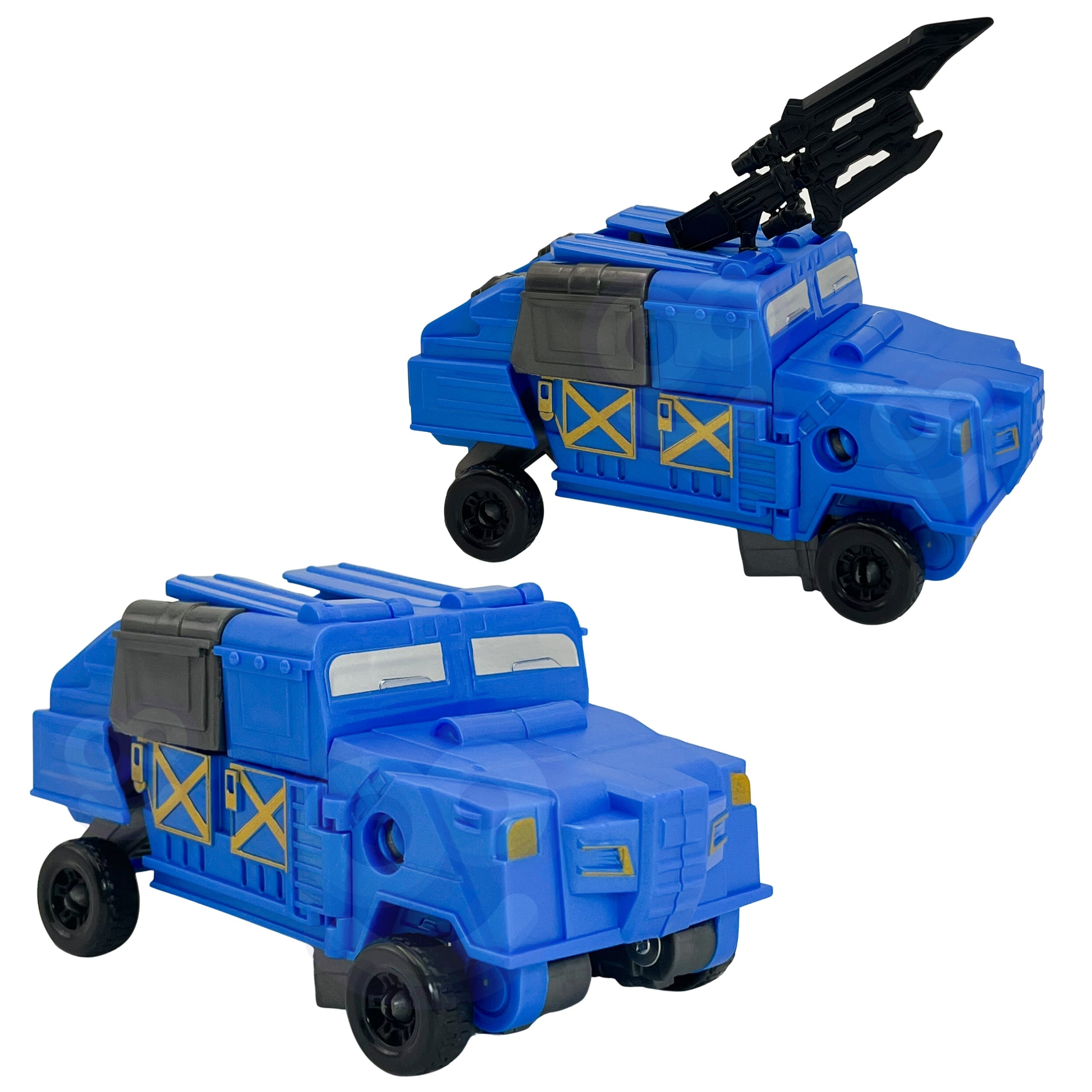 Woopie Robot Transformujący 2w1 Pojazd Bojowy Auto Autobot Zabawka Prezent