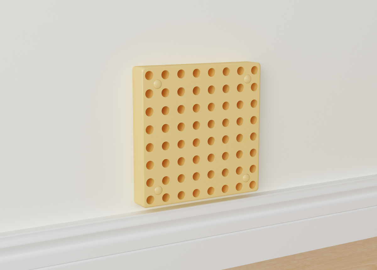 MASTERKIDZ Panel Ścienny Tablica Naukowa Kreatywna STEM 20x20 cm Bez Panelu Montażowego