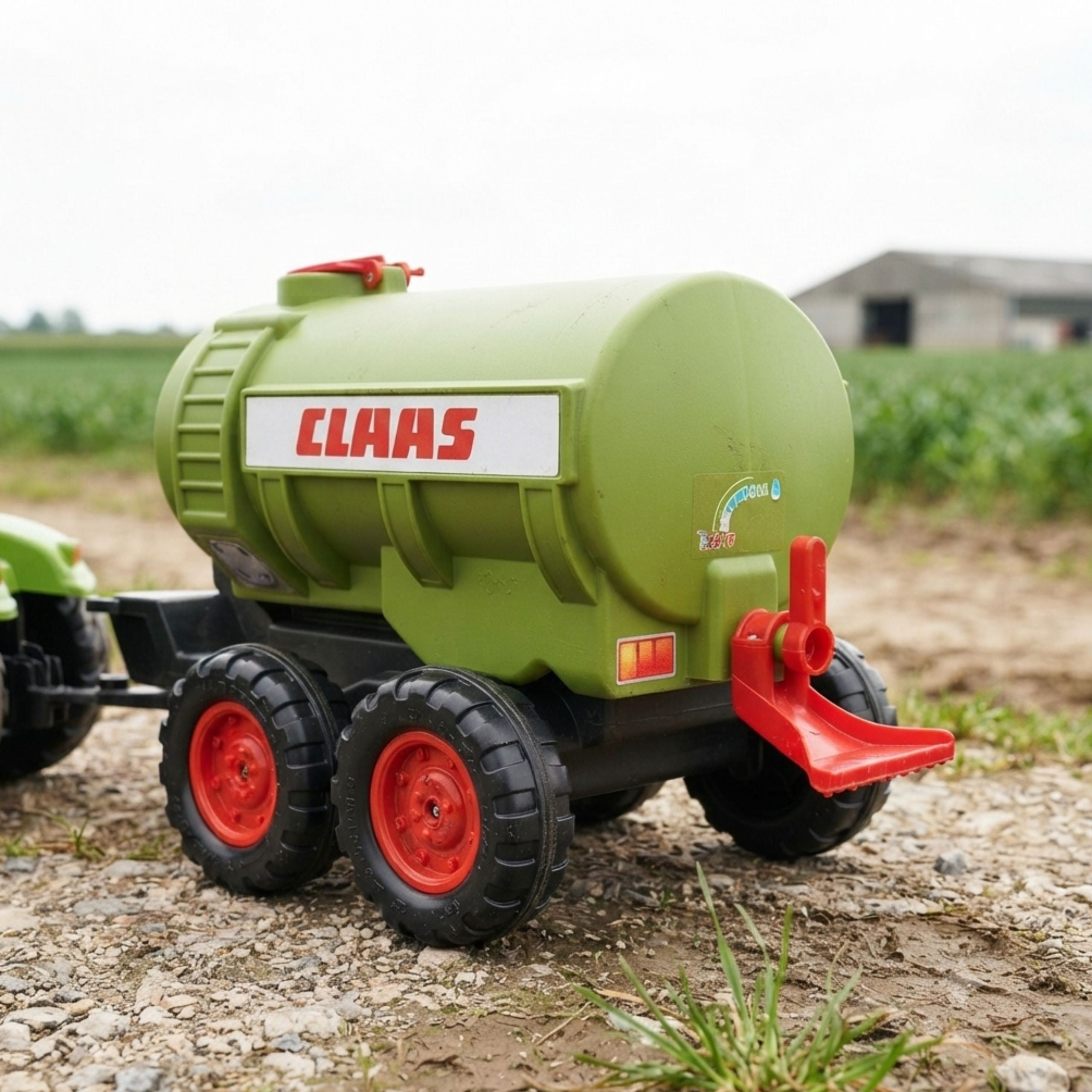 FALK Przyczepa Beczkowóz Cysterna Claas dla Dzieci 3-7 Lat do Traktora