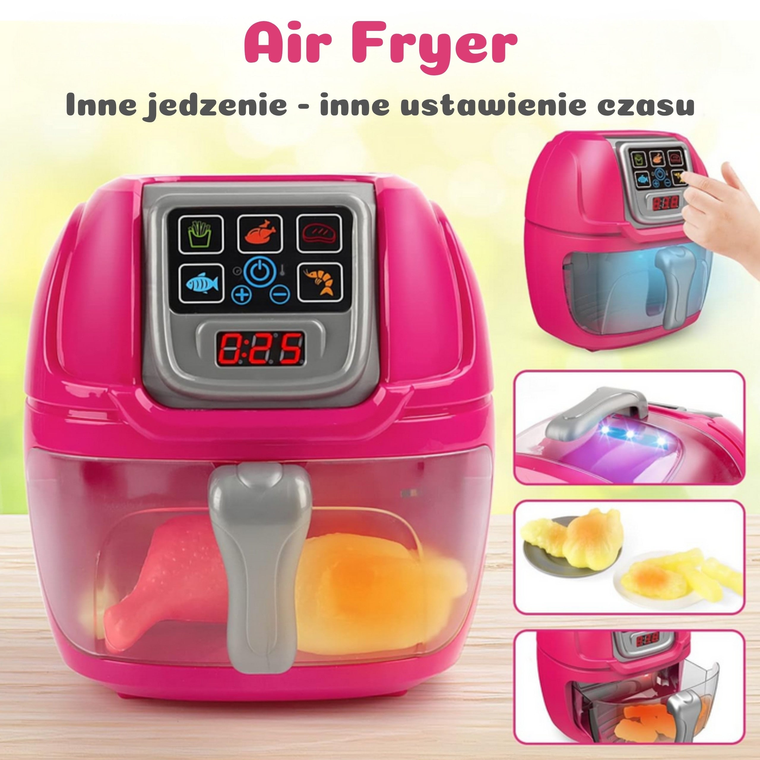 WOOPIE Air Fryer Interaktywna Frytkownica dla Małych Kucharzy