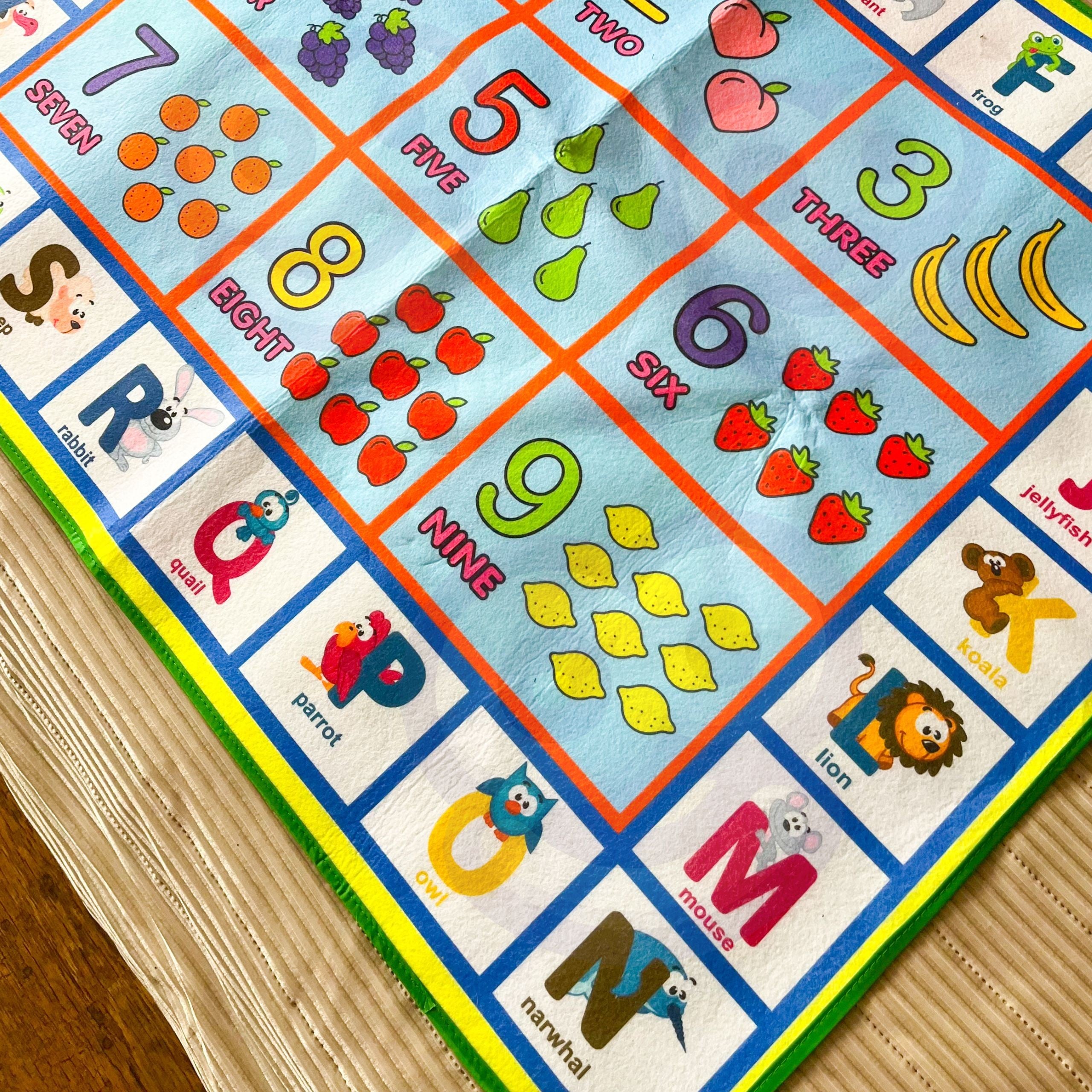 WOOPIE Mata Wodna do Malowania 2w1 XXL Dwustronna Zwierzęta