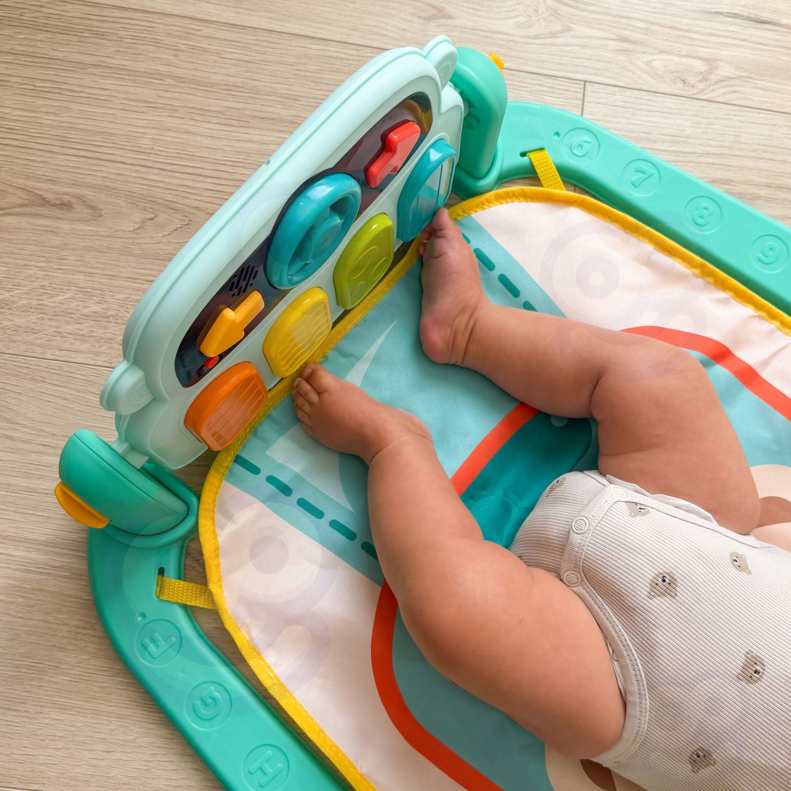 WOOPIE BABY Interaktywna Mata Edukacyjna z Pianinkiem 10el. Dźwięki