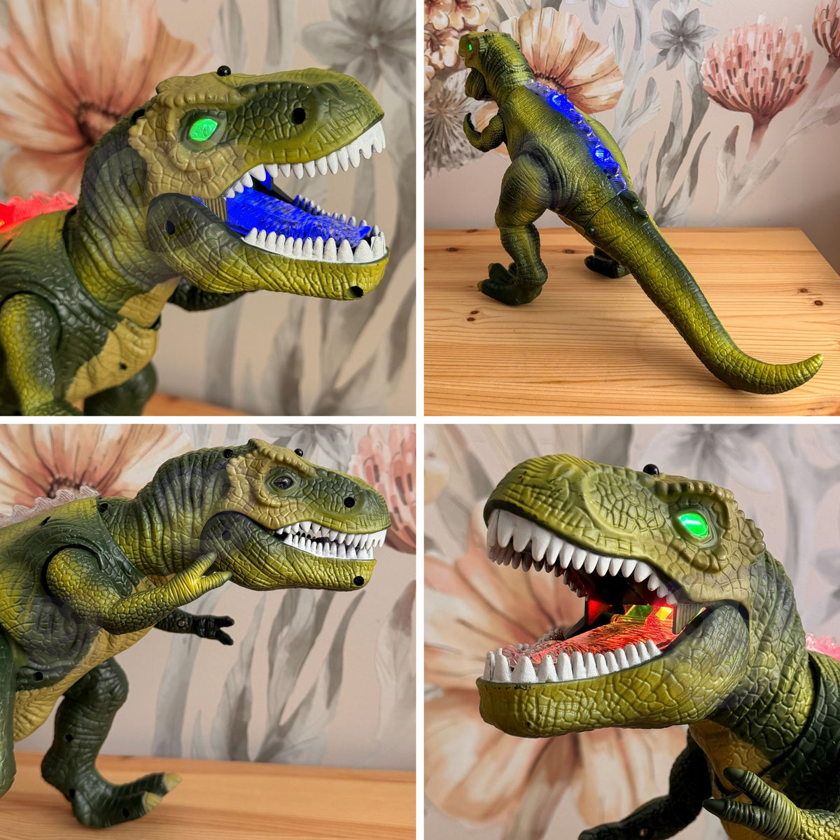WOOPIE Dinozaur Zdalnie Sterowany RC Robot T-Rex