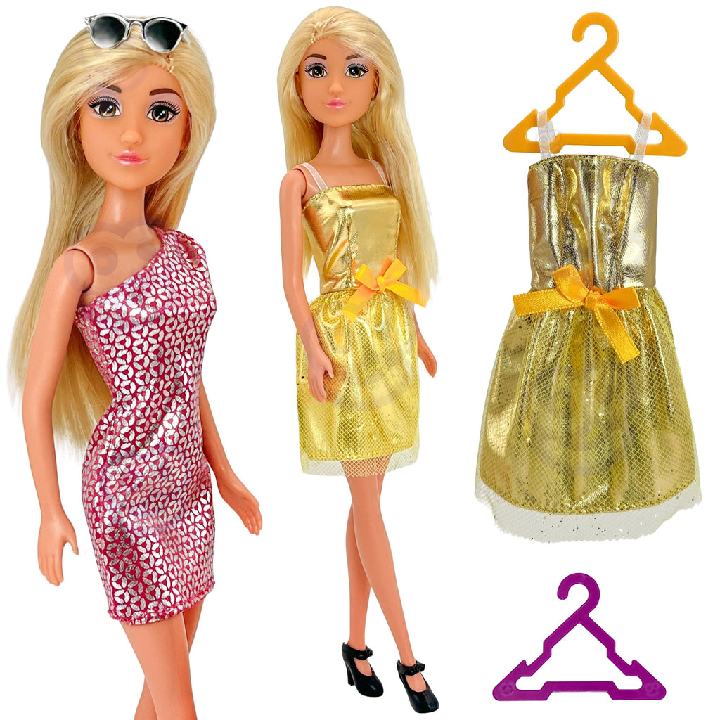 WOOPIE ROYAL Lalka Lili Modelka Stylistka Modowa z Akcesoriamii