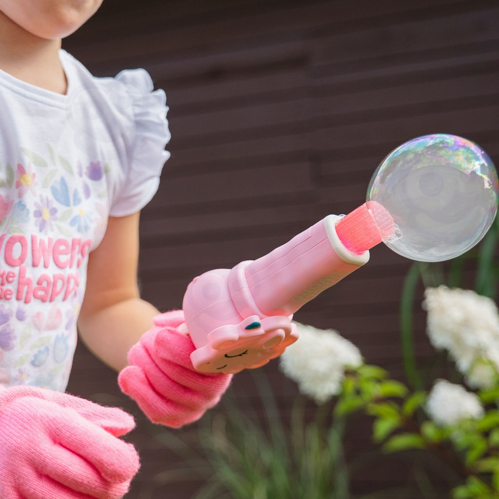 WOOPIE Magiczny Pistolet Na Bańki z Dymem Maszynka Do Baniek Jednorożec