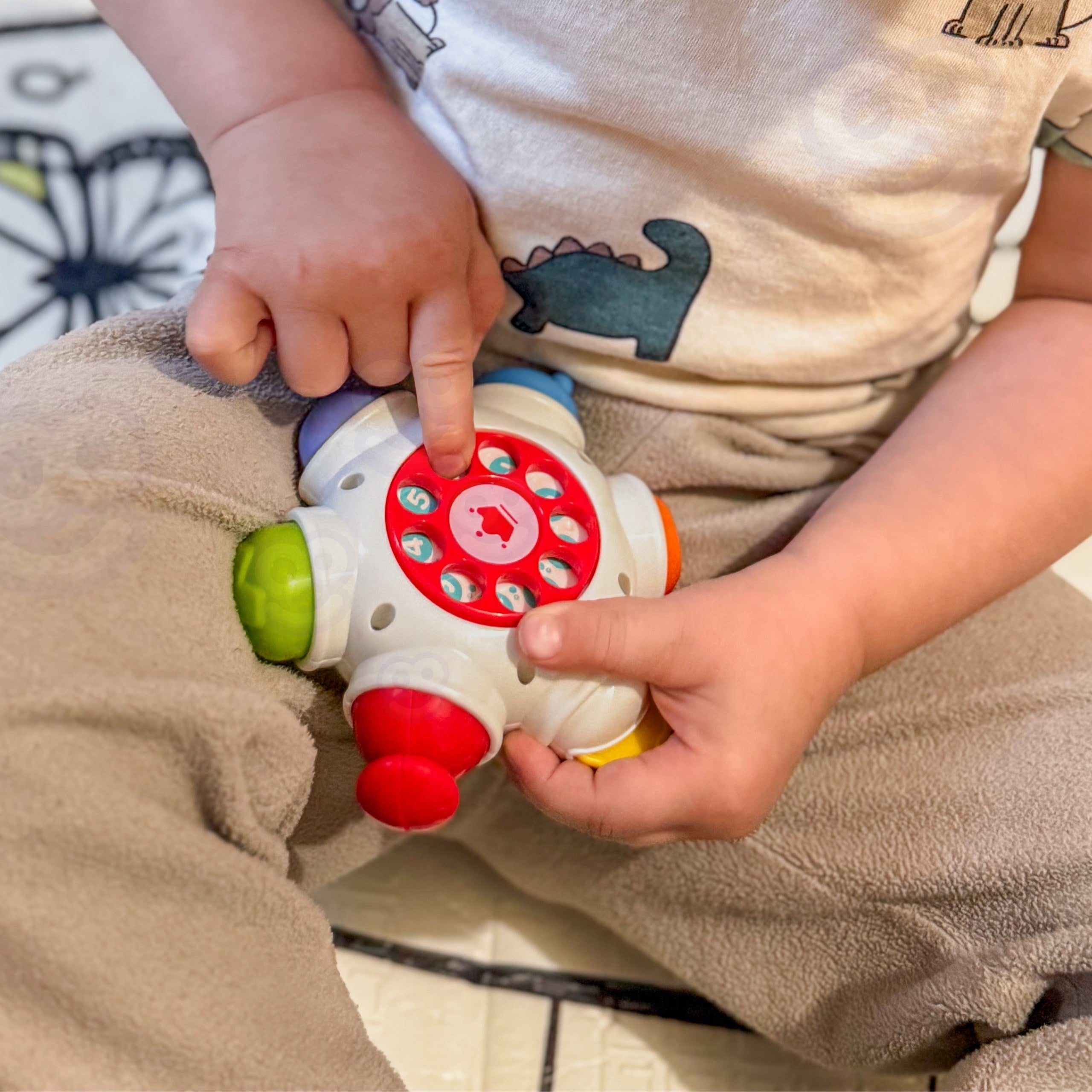 WOOPIE BABY Kosmiczna Rakieta Aktywności - Edukacyjna Kostka Sensoryczna 18m+