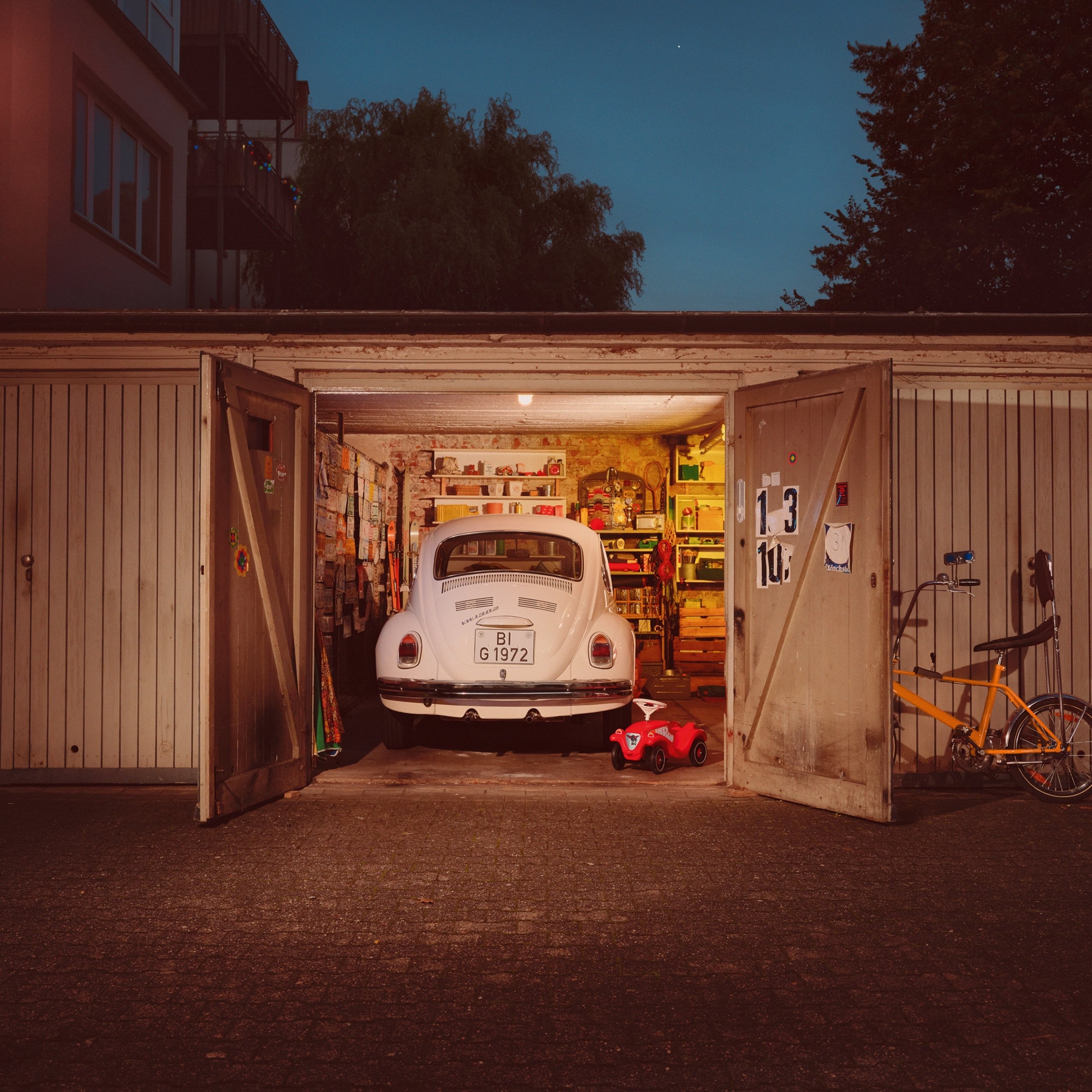 BIG Jeździk Bobby Car Classic z Klaksonem Świecący