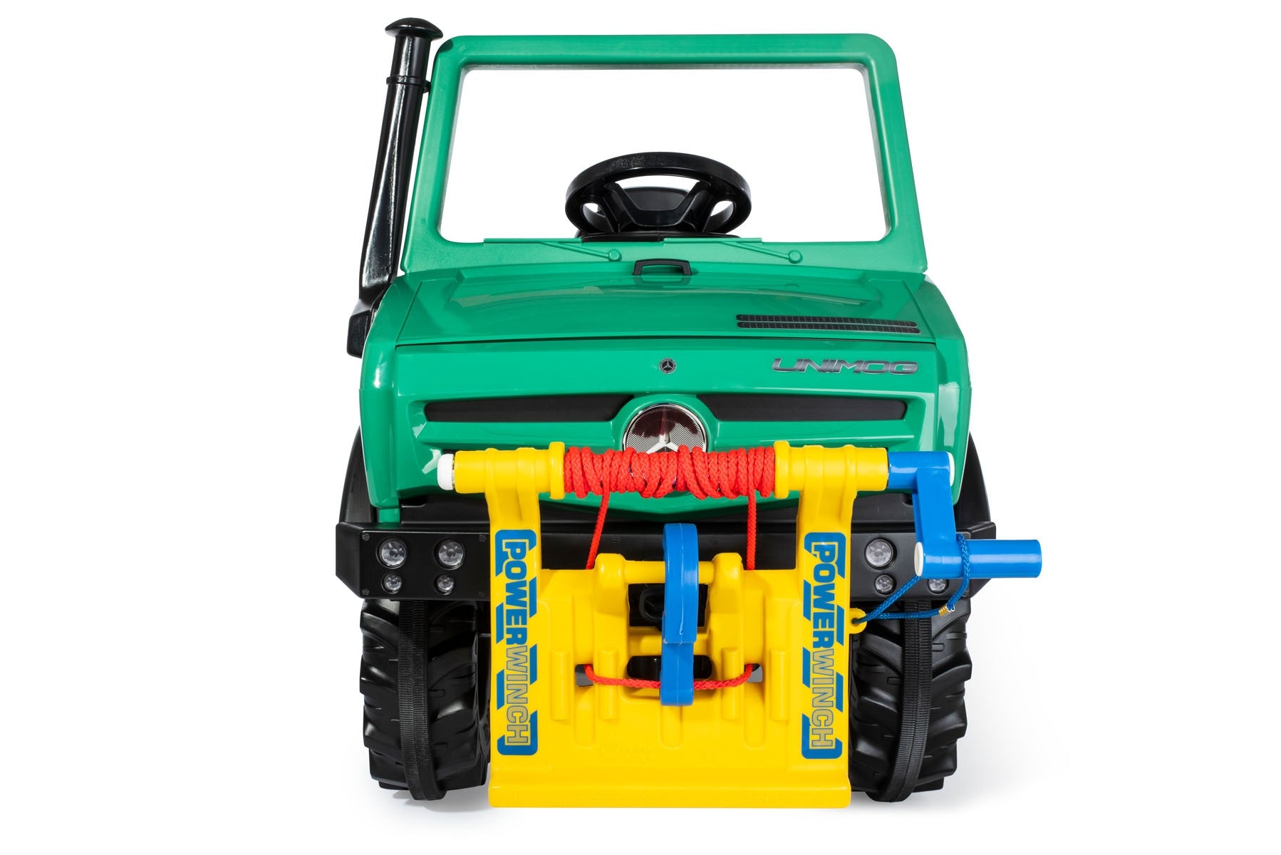 Rolly Toys RollyUnimog Forst  Mercedes-Benz  Wyciągarka - Ciężarówka Samochód na Pedały