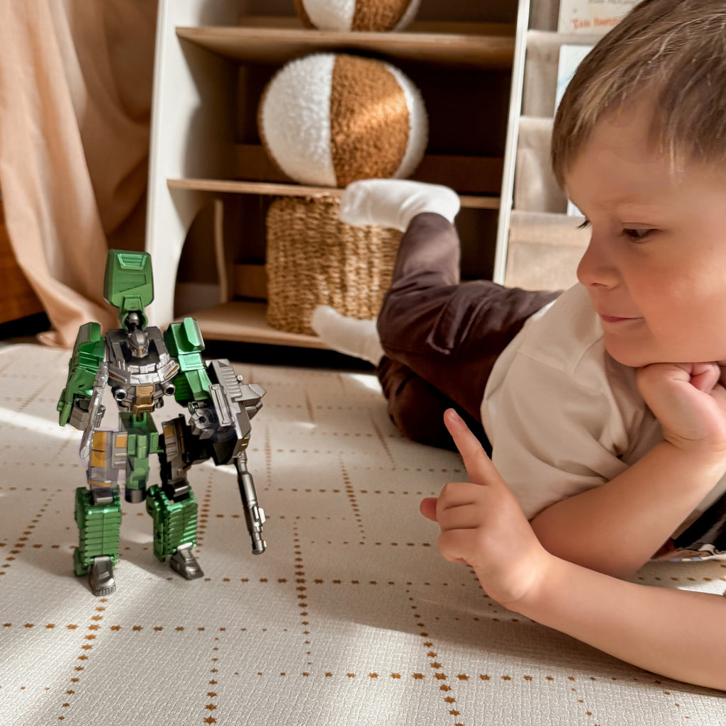 WOOPIE Robot Transformujący 2w1 Silver Blade Czołg Zabawka dla Dzieci