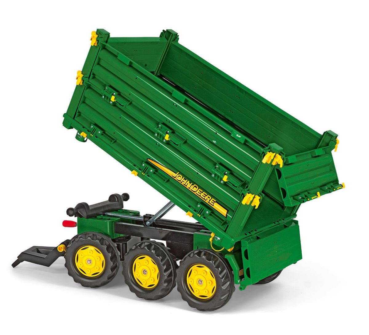 Rolly Toys rollyMulti Trailer -  Przyczepa Wywrotka Rolly Multi John Deere 3 osiowa