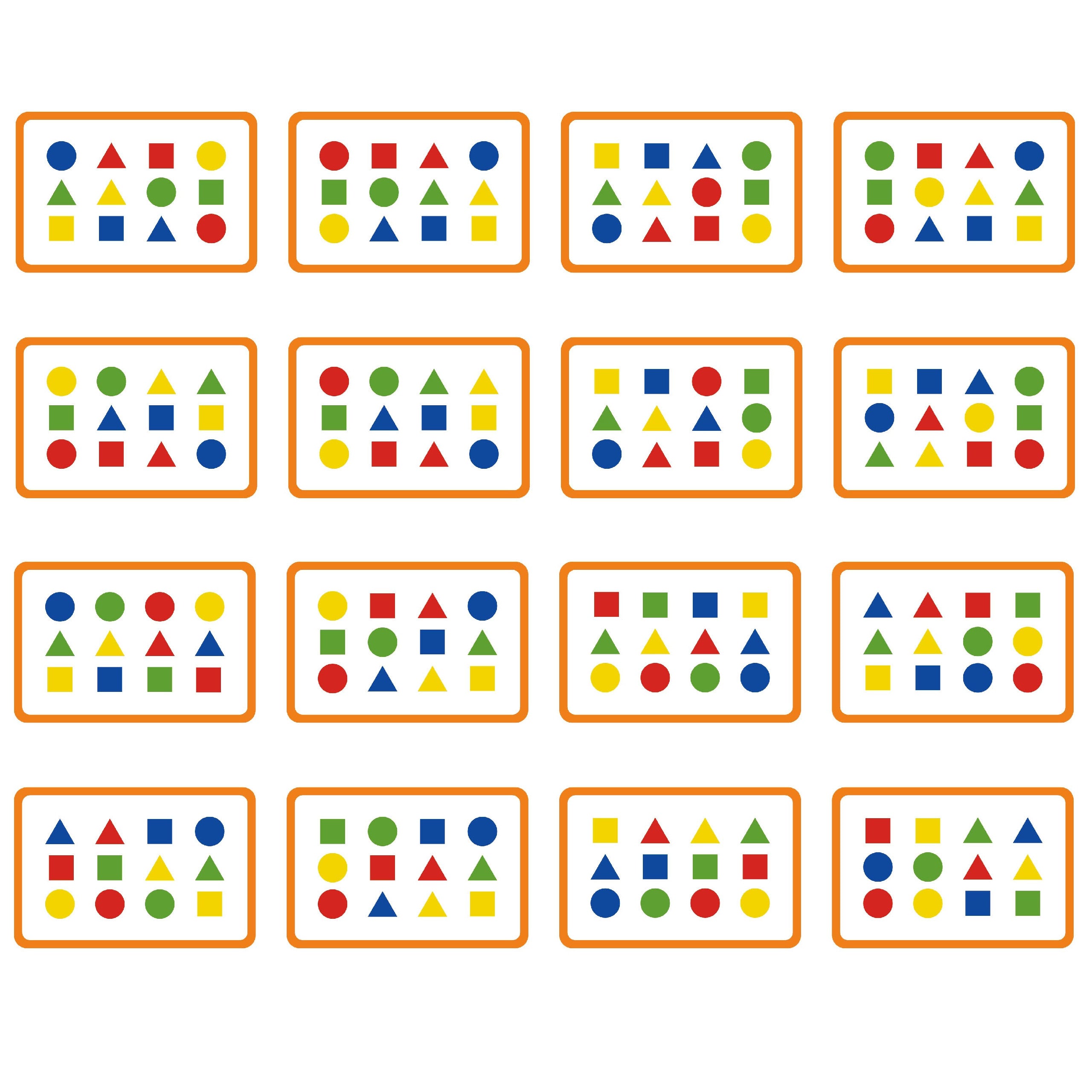 VIGA Gra Logiczna Odwzoruj Kolory i Figury Sorter Montessori