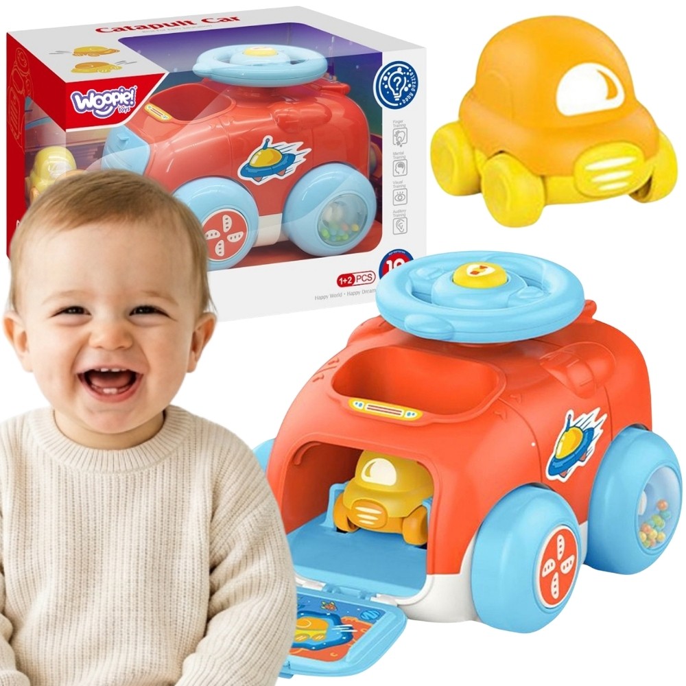 WOOPIE BABY Wyrzutnia Samochodów Auto Katapulta Zestaw