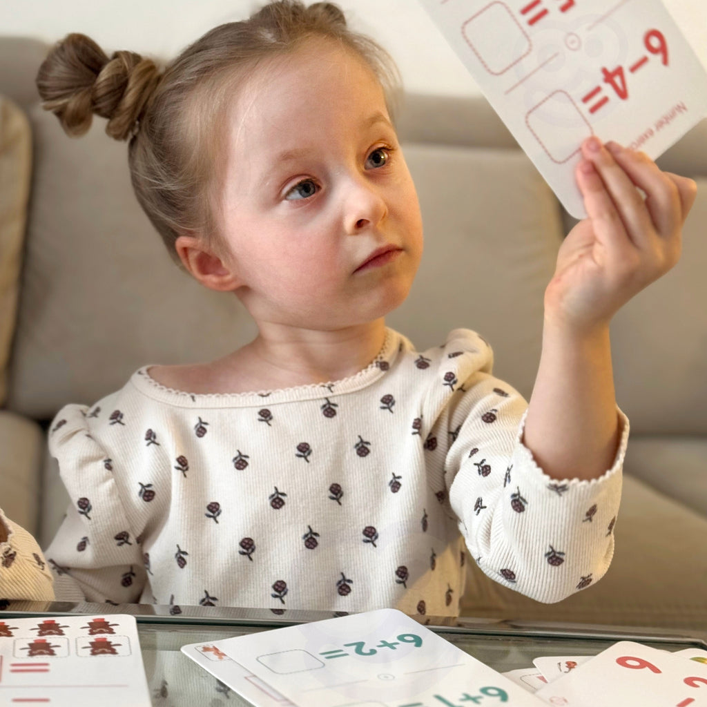 WOOPIE Karty Edukacyjne Fiszki Do Nauki Liczenia