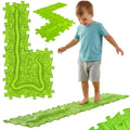 WOOPIE Mata Sensoryczna Ortopedyczna Puzzle Wąż Zielony 6 el.