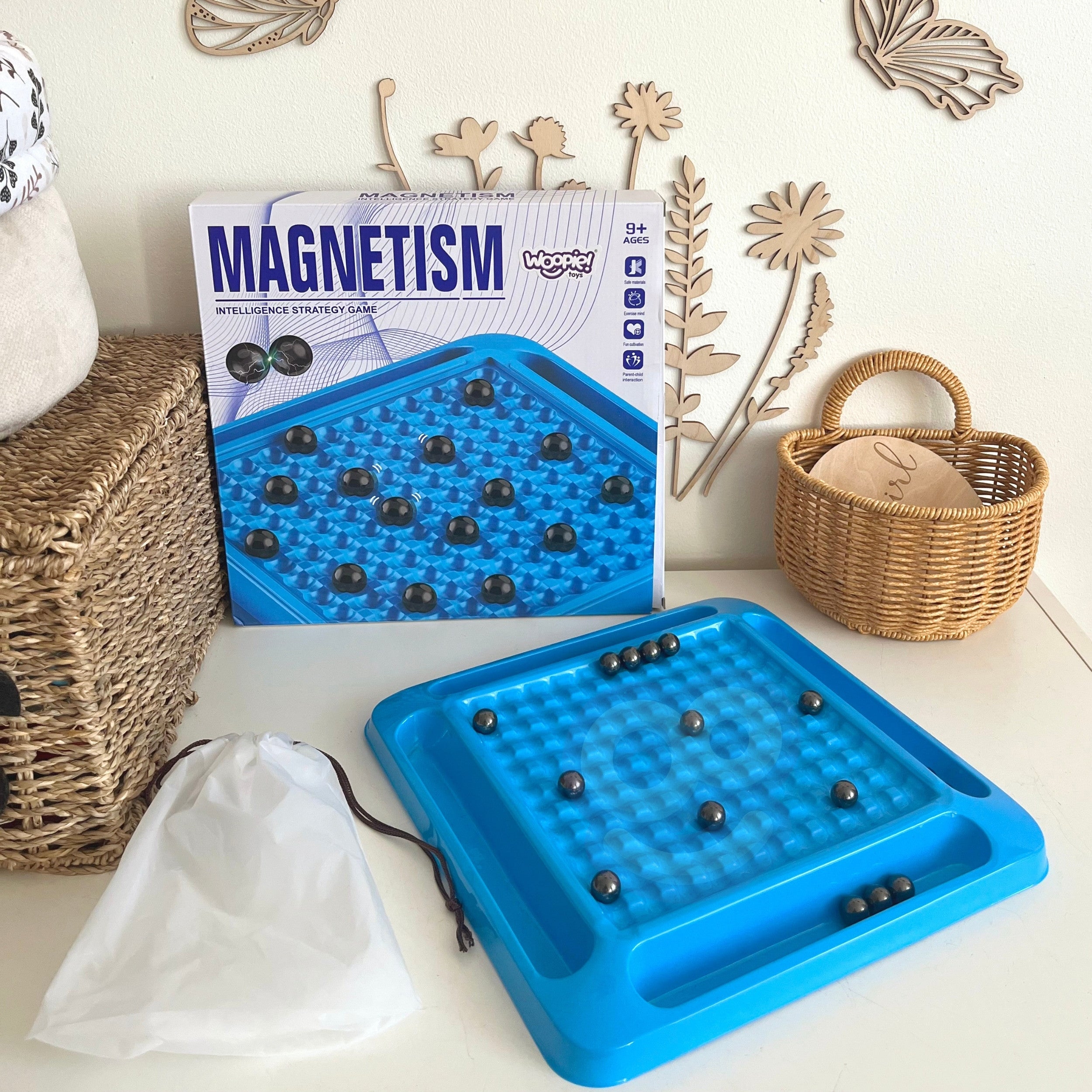 WOOPIE Gra Planszowa Magnetyczne Kulki