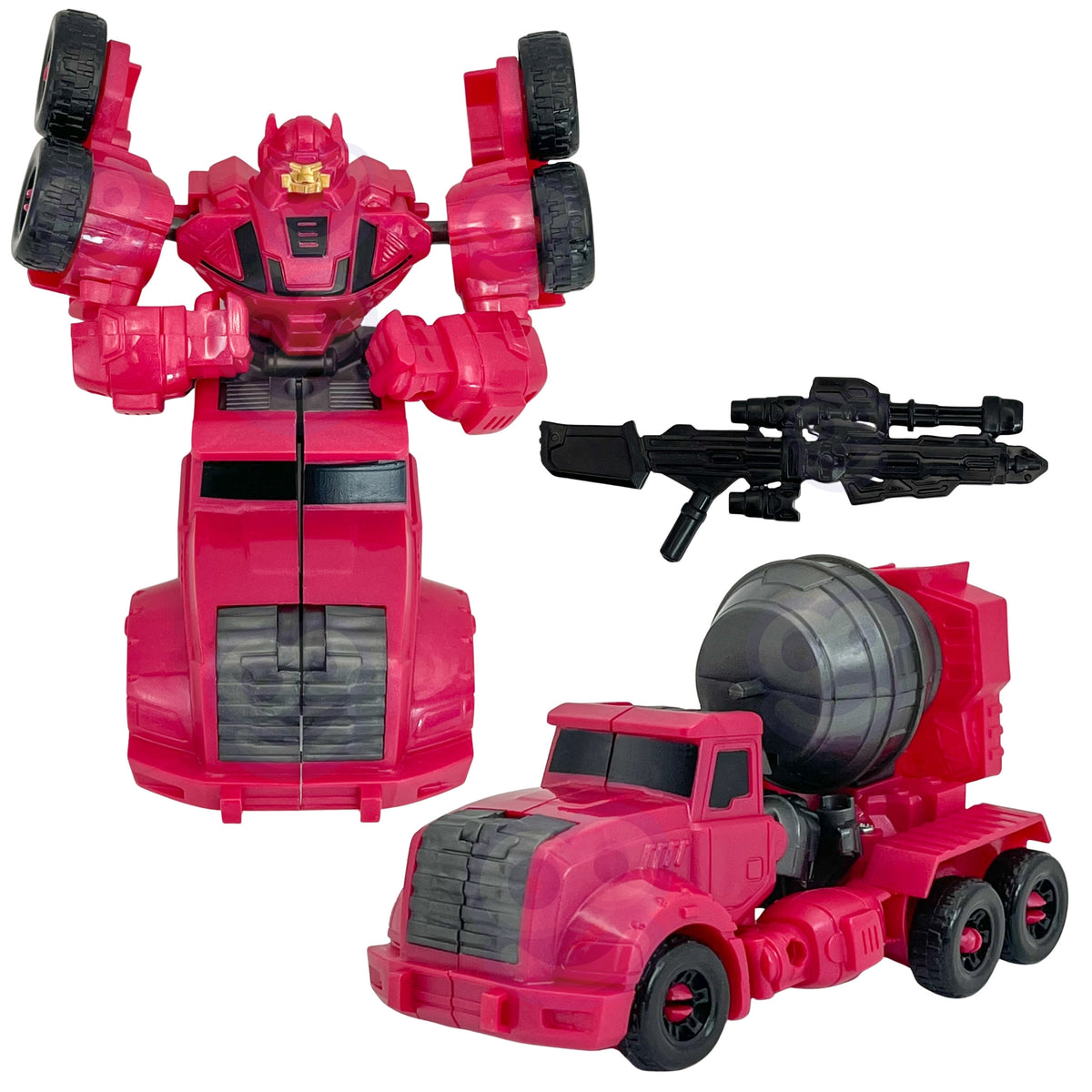 WOOPIE Roboty Transformujące Zestaw 4w1 Samochody Bojowe