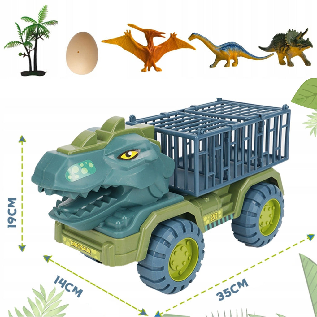 WOOPIE Ciężarówka Dinozaur Transporter Figurki