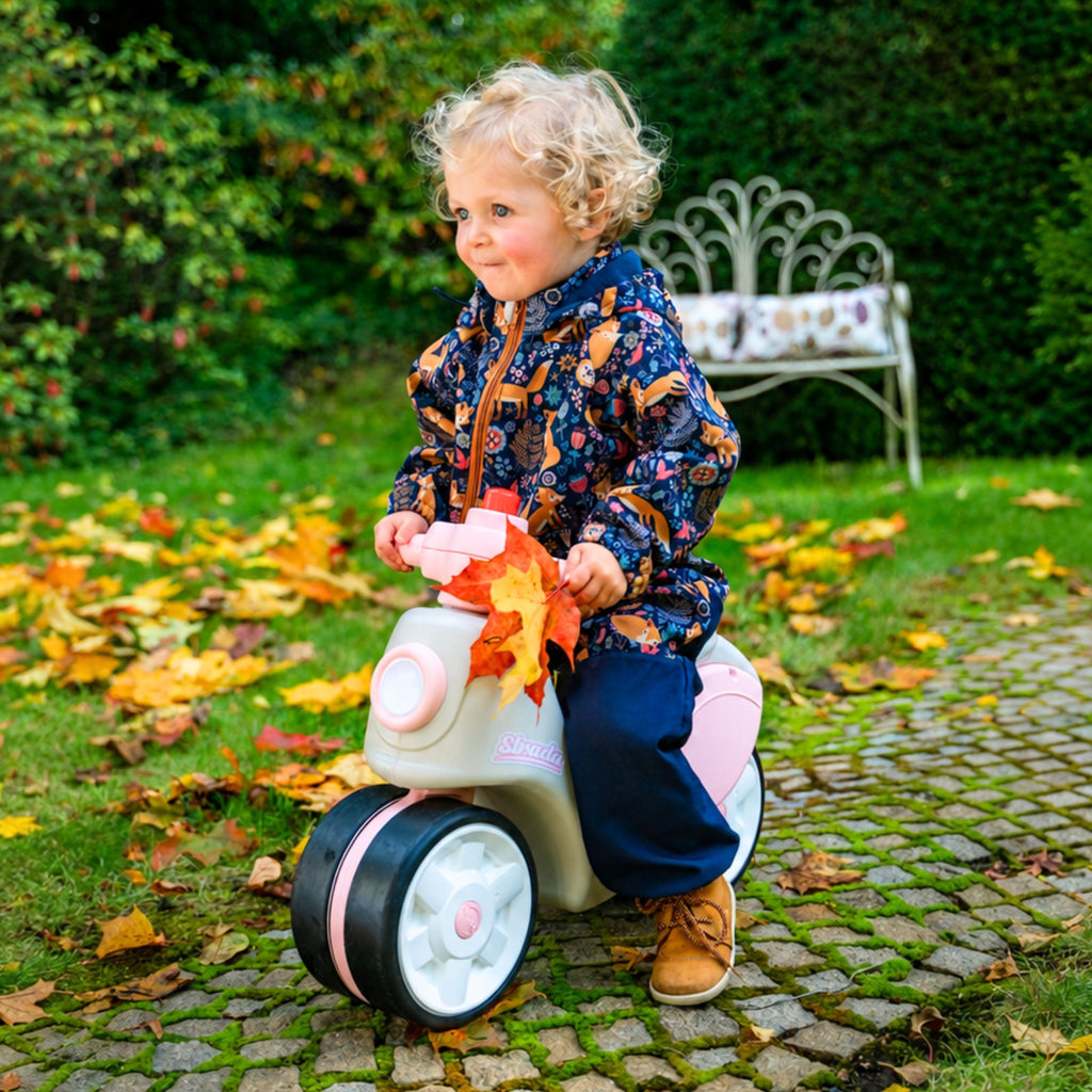 FALK  Jeździk Scooter Strada Retro Dla Dziewczynki Ciche Opony od 1 Roku