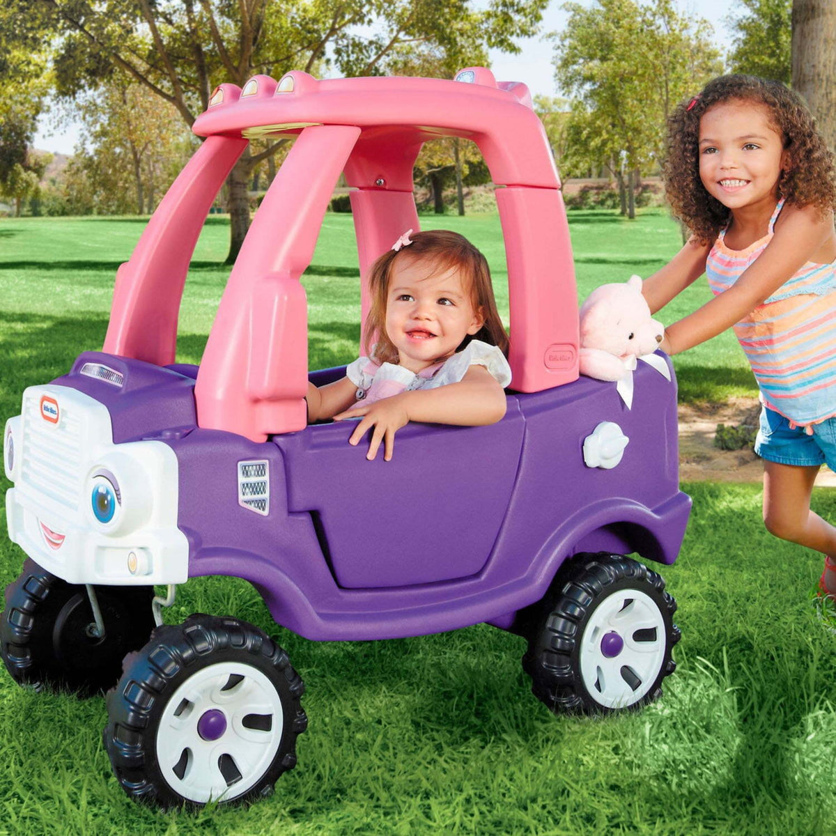 Little Tikes Cozy Truck Jeździk Samochód Terenowy Różowo-Fioletowy dla Dzieci Cozy Truck