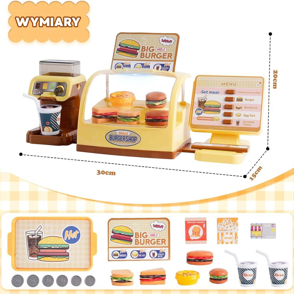 WOOPIE Sklep Restauracja Fast Food Burger Shop "BIG BURGER"