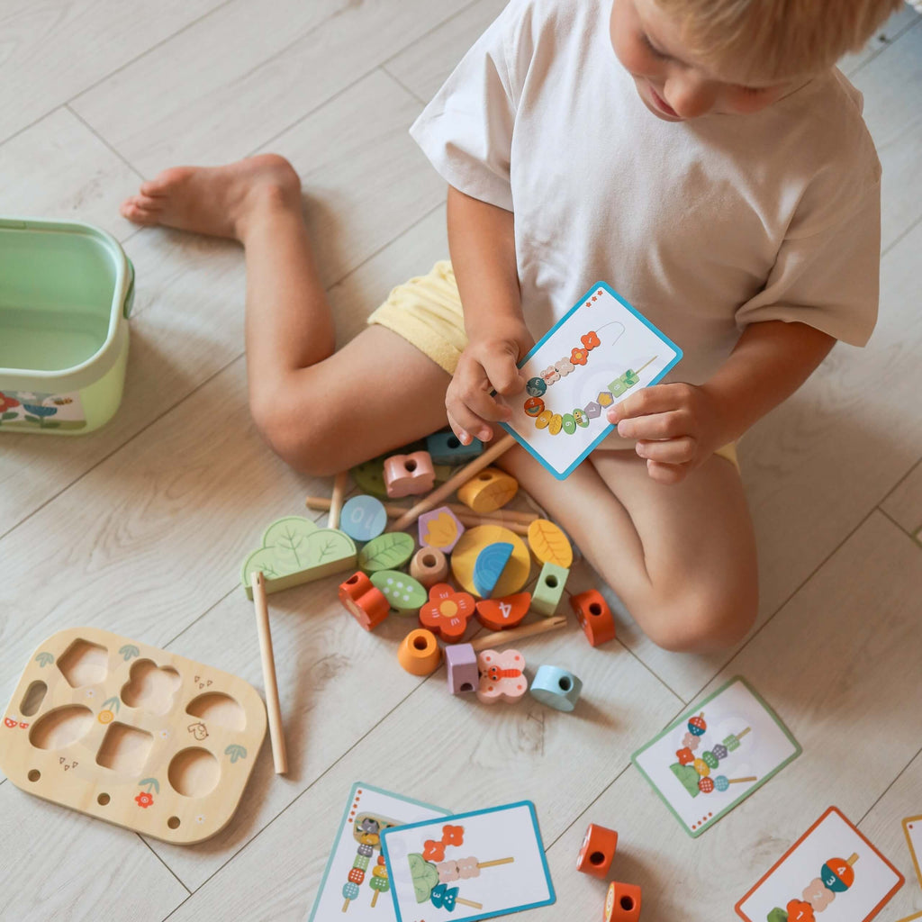 TOOKY TOY Box Edukacyjny 5w1 Magiczny Ogród Montessori