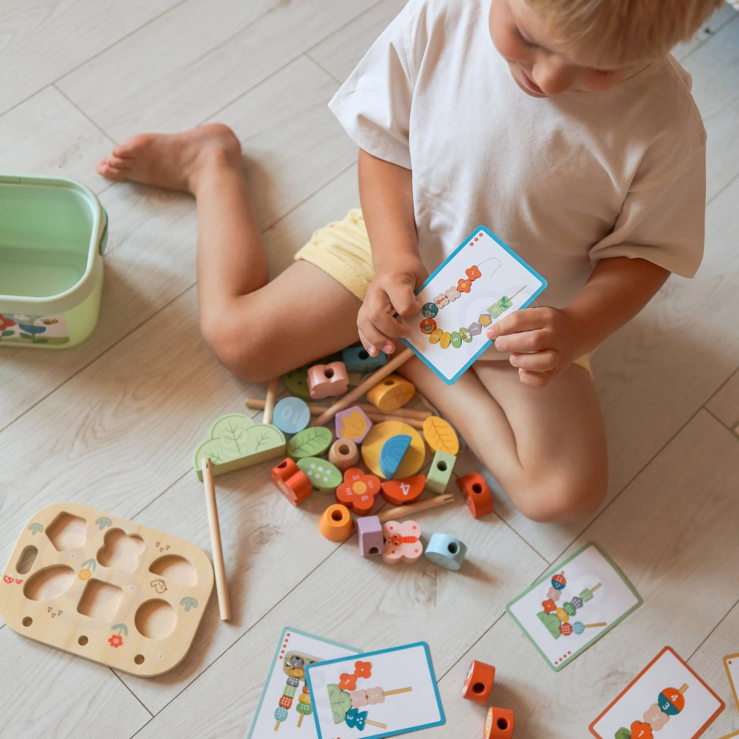 TOOKY TOY Box Edukacyjny 5w1 Magiczny Ogród Montessori