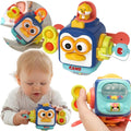 WOOPIE Pingwinek Montessori Kostka Sensoryczna 6w1